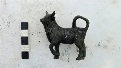 Image for Bronze statues, coins and ancient eggs found in Tuscan thermal baths