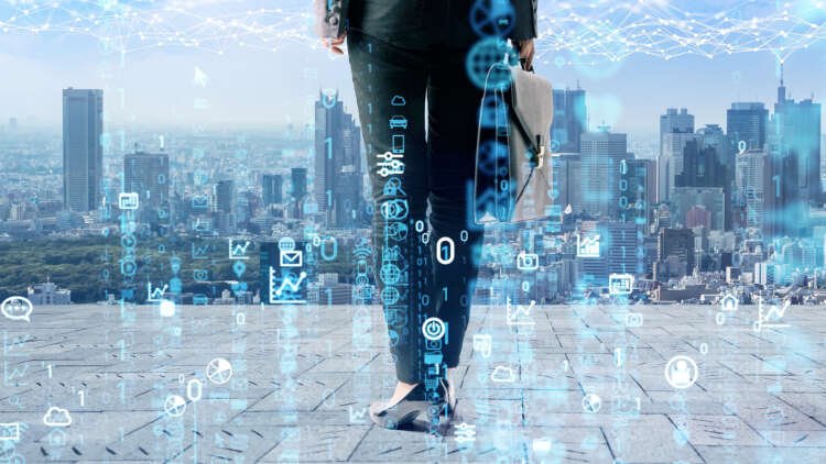 Business team collaborating on digital transformation strategies in finance - Global Banking & Finance Review