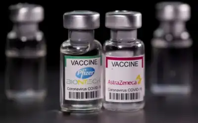 Image for Two doses of Pfizer, AstraZeneca shots effective against Delta variant, study finds