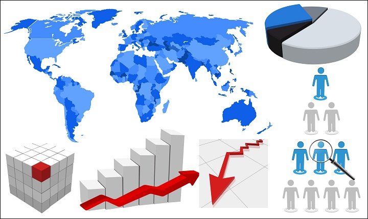 Illustration of business icons depicting digital banking and payment systems - Global Banking & Finance Review
