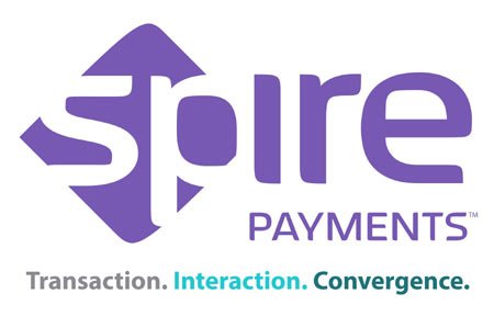 Spire Payments logo representing innovative mPOS devices launched at Cartes 2014 - Global Banking & Finance Review