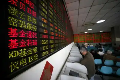Image for Asian shares gain but Evergrande jitters keep investors on edge