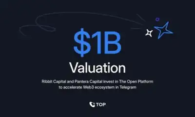 Image for The Open Platform is first unicorn in Web3 ecosystem in Telegram at $1bn valuation