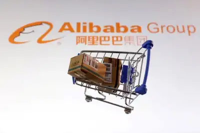 Image for Alibaba shares open at three year-high as quarterly revenue rebounds