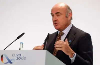 Image for ECB must watch surge in inflation expectations -de Guindos