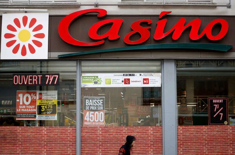 Image for French retailer Casino’s shares slump 6% after S&P downgrade