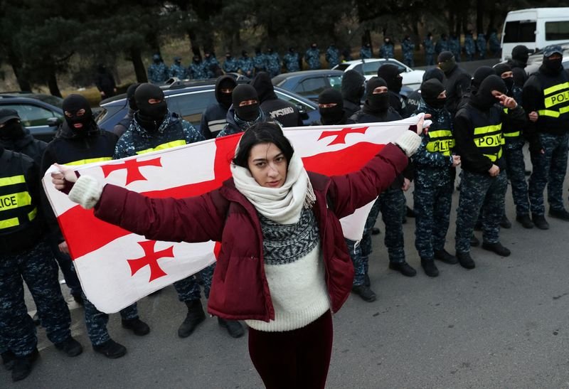 Protesters in Tbilisi demonstrate against new penalties amid political crisis - Global Banking & Finance Review