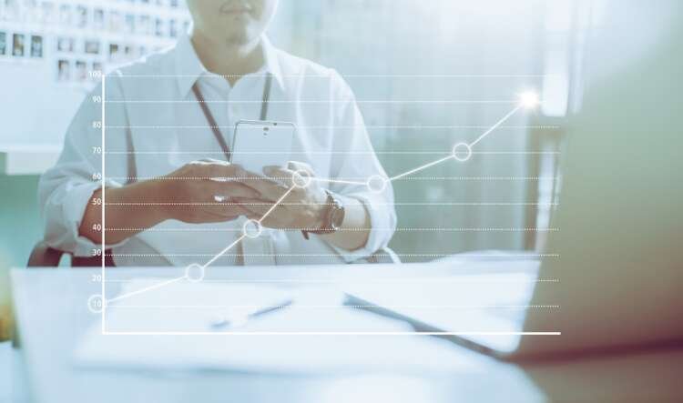 Chart showing crypto asset growth and market volatility strategies - Global Banking & Finance Review