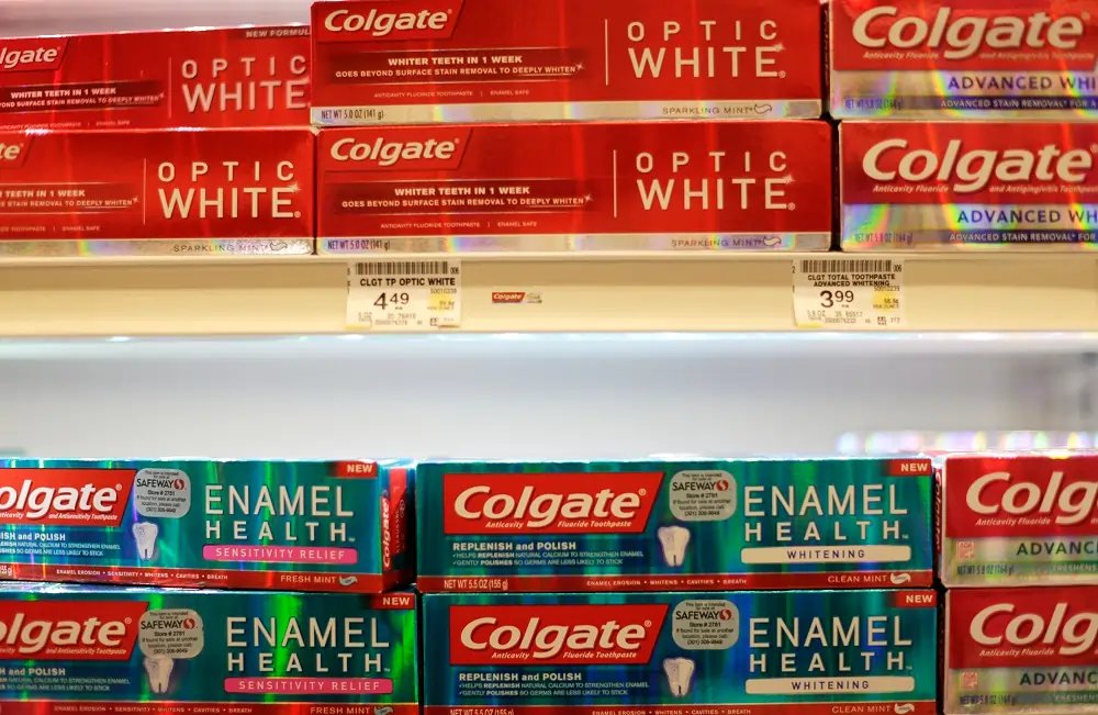 Colgate-Palmolive logo reflecting strong demand for oral care products - Global Banking & Finance Review