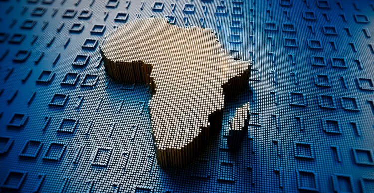 3D illustration of an African map symbolizing tech investment opportunities - Global Banking & Finance Review