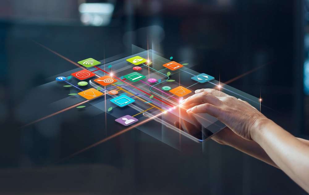 Digital banking transformation graphic showcasing fintech growth - Global Banking & Finance Review