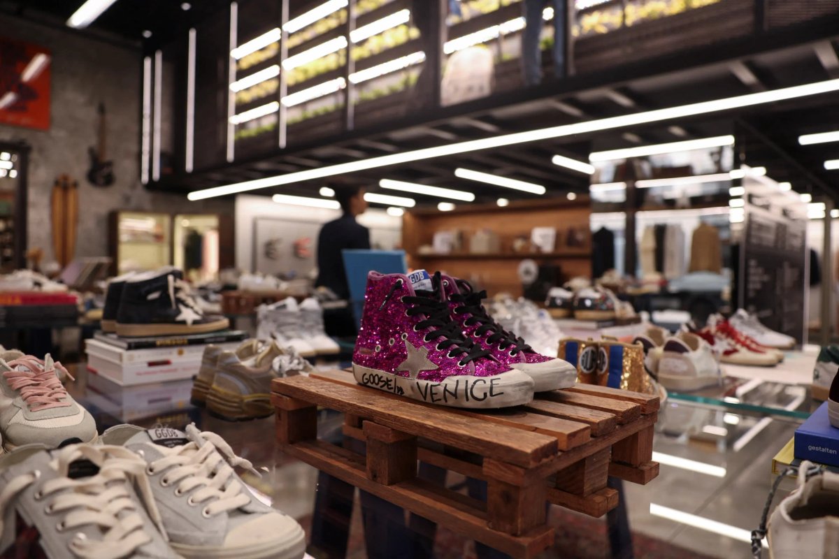 Golden Goose luxury sneakers showcased, highlighting IPO plans for Milan listing - Global Banking & Finance Review