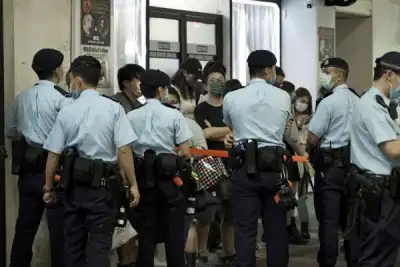 Image for U.S. sanctions Chinese officials over Hong Kong democracy crackdown