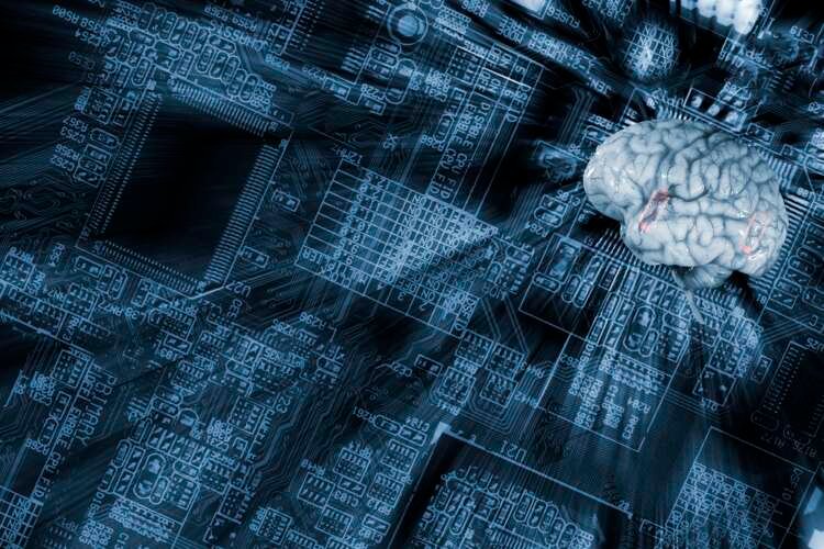 Illustration of human brain interconnected with artificial intelligence technology - Global Banking & Finance Review