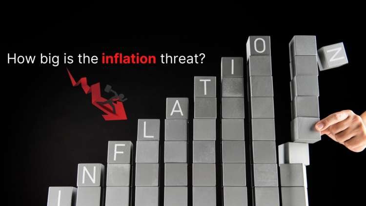 A conceptual image illustrating inflation threats in finance - Global Banking & Finance Review
