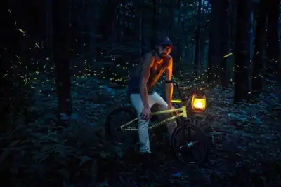 Image for Deep in Tennessee’s forest BMX star dances amongst fireflies