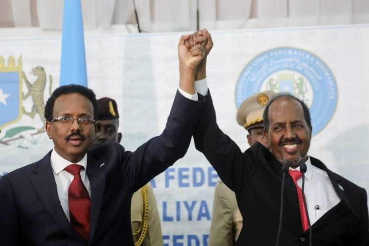 Former Somali leader Hassan Sheikh Mohamud celebrates election win in Mogadishu - Global Banking & Finance Review