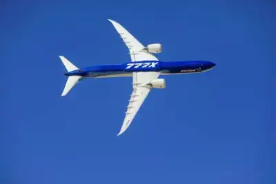 Image for Boeing shares plunge on fresh 777X setbacks, array of charges