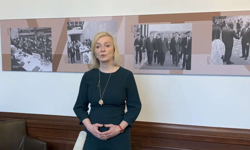 Image for UK’s Truss expects Airbus-Boeing row to be resolved by July