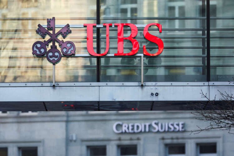 UBS and Credit Suisse logos illustrating the bank's leadership changes - Global Banking & Finance Review