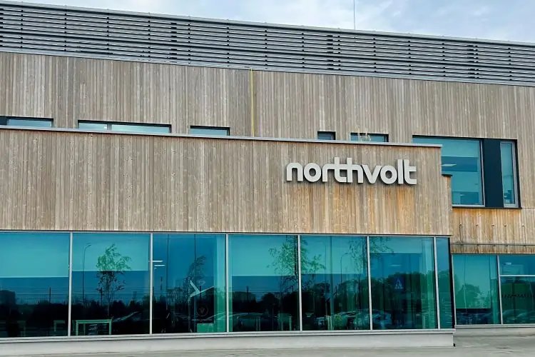 Northvolt battery production facility showcasing electric vehicle batteries - Global Banking & Finance Review