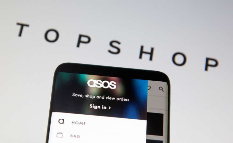 Illustration of ASOS and Topshop logos representing the UK fashion retailer's acquisition - Global Banking & Finance Review