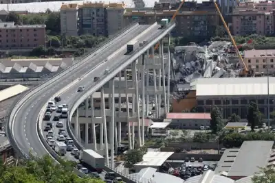 Image for Genoa bridge trial opens 4 years after disaster, set to last months