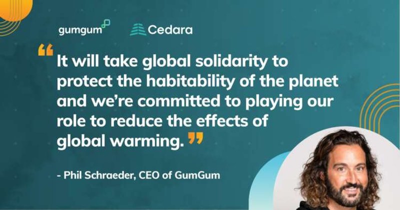 Image for GumGum Goes Green with Cedara