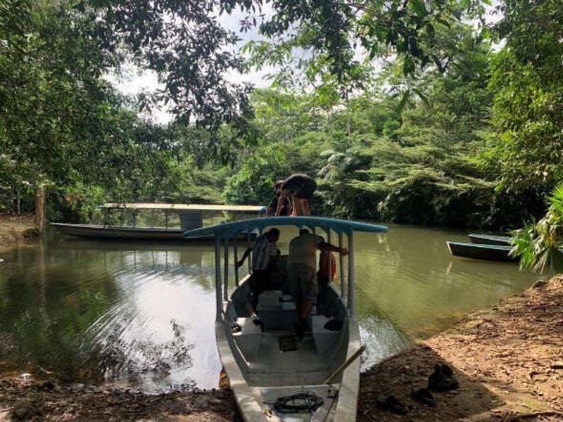 Image for FEATURE-In Ecuador’s Amazon, solar panels bring ‘fire canoe’ dream to life