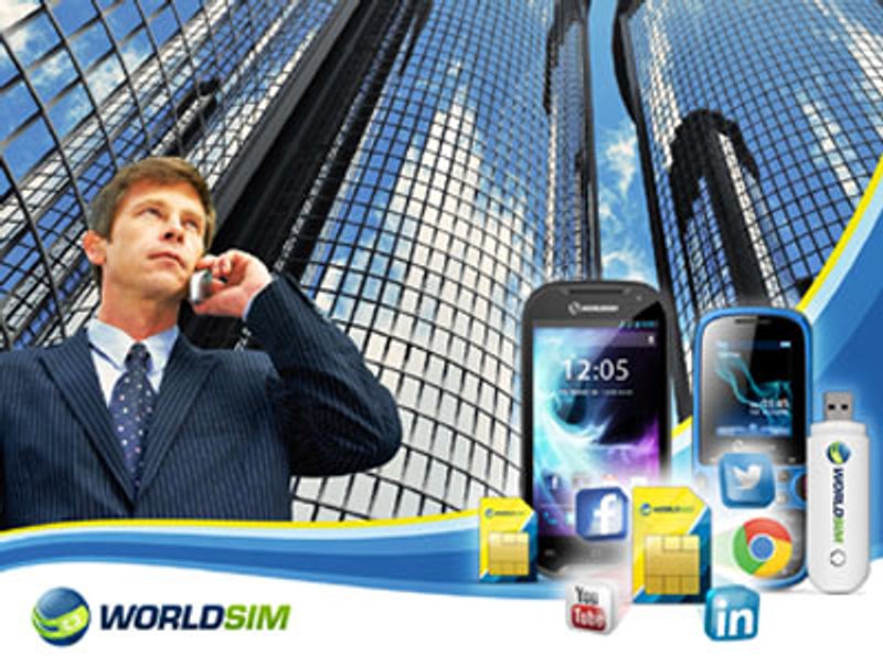 Image for WORLDSIM LAUNCHES DUAL SIM SMART PHONE WITH FREE INTERNATIONAL ROAMING