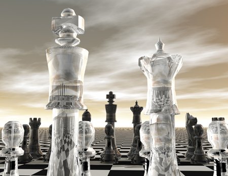 Chess pieces representing strategic competition among challenger banks in finance - Global Banking & Finance Review