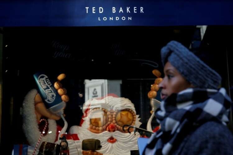 Ted Baker logo and financial report highlighting pandemic losses - Global Banking & Finance Review