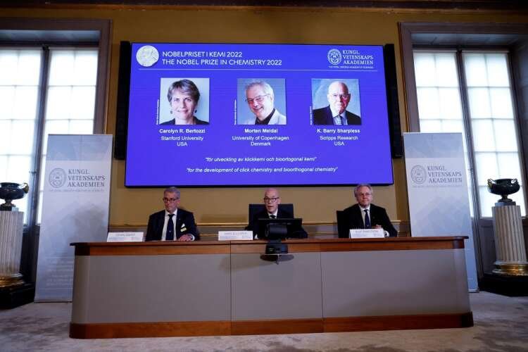 Nobel Prize in Chemistry awarded to pioneers of click chemistry - Global Banking & Finance Review
