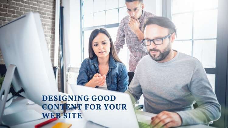 Illustration of web design elements focusing on effective content strategies - Global Banking & Finance Review