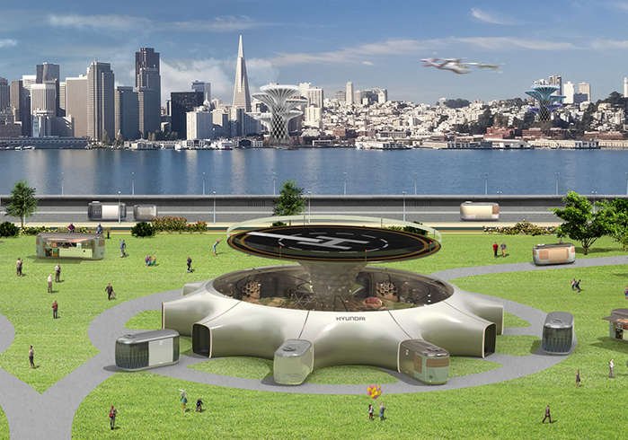 Image for Flying cars airport of the future to land in England