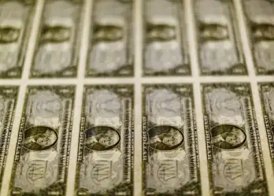 Image for Dollar heads for first weekly gain since February