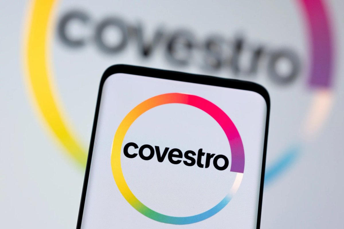 Covestro logo with financial data overlay, reflecting challenging 2023 earnings - Global Banking & Finance Review