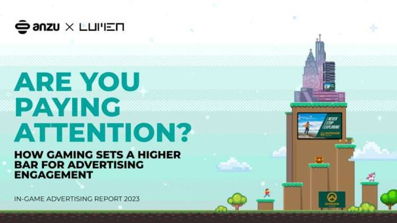 Image for New Report From Anzu and Lumen Unveils Gaming’s Untapped Potential for Attention-Driven Advertising