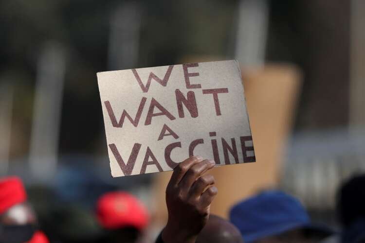 March for equitable COVID-19 vaccine distribution in Pretoria - Global Banking & Finance Review