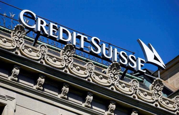 Logo of Credit Suisse seen in Zurich, reflecting the bank's capital hike announcement - Global Banking & Finance Review