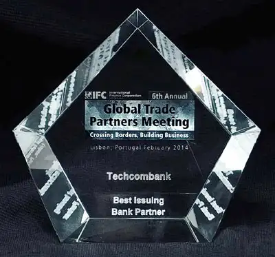 Image for IFC RECOGINISES TECHCOMBANK AS 2013 GLOBAL BEST ISSUING BANK PARTNER