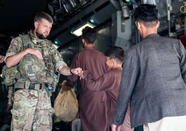 Image for UK says has evacuated over 7,000 people from Afghanistan