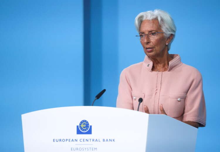 Image for ECB’s Lagarde flags bottlenecks, energy and virus as key risks