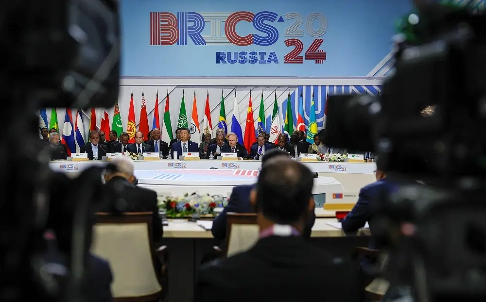 BRICS summit in Russia showcasing leaders discussing economic cooperation - Global Banking & Finance Review