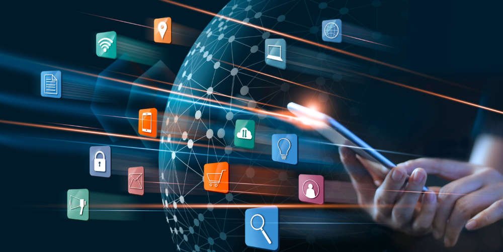 Businessman engaging in mobile payments showcasing FinTech solutions for banking in the Middle East - Global Banking & Finance Review