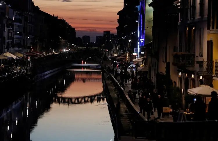 Graph showing recovery in Italian service sector growth - Global Banking & Finance Review