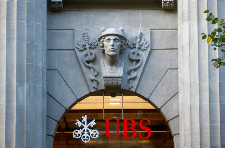 UBS logo at Zurich headquarters, symbolizes wealth management hiring for rich Americans - Global Banking & Finance Review