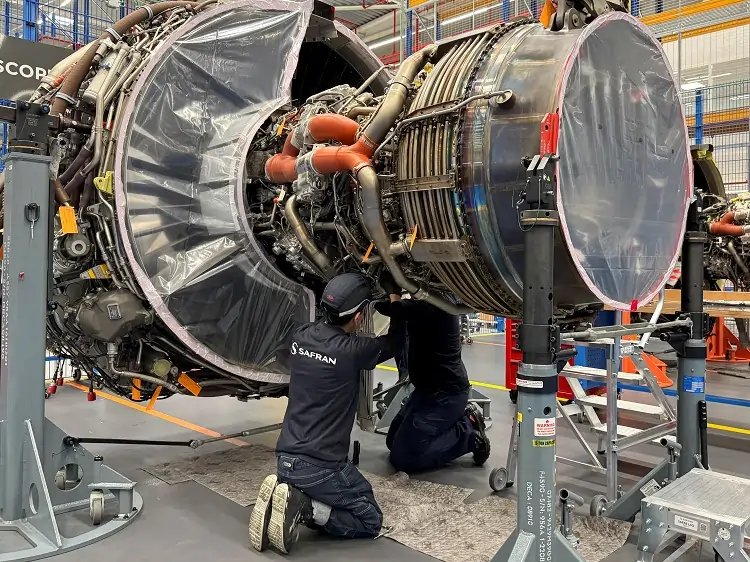 Safran's engine repair facility expansion amid soaring demand for LEAP engines - Global Banking & Finance Review