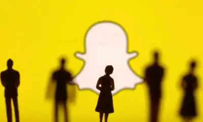 Image for Snap misses revenue estimate, shares plunge 30%