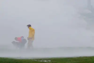 Image for Weakened Henri drenches U.S. Northeast, heightening flood threat